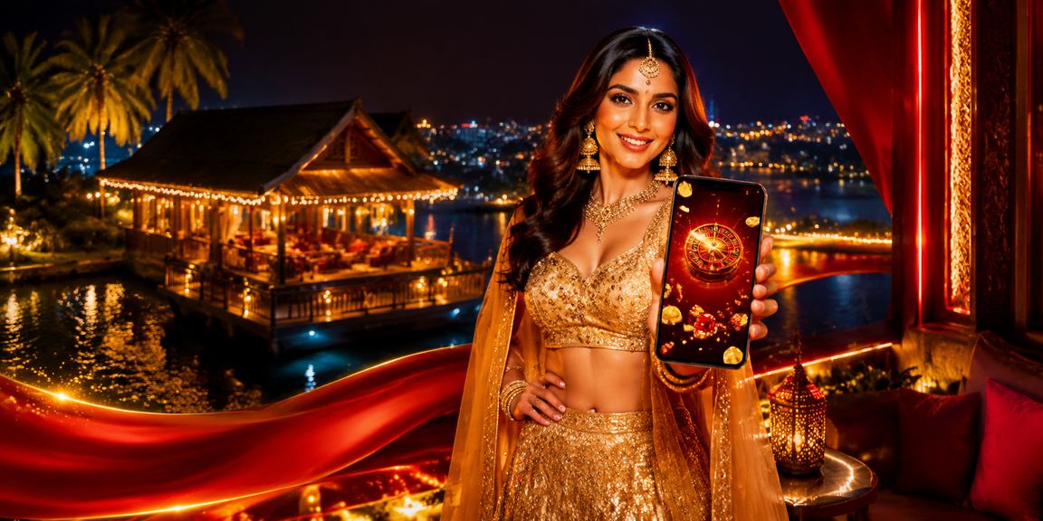 Colorful festive promotion for Indian players with traditional attire